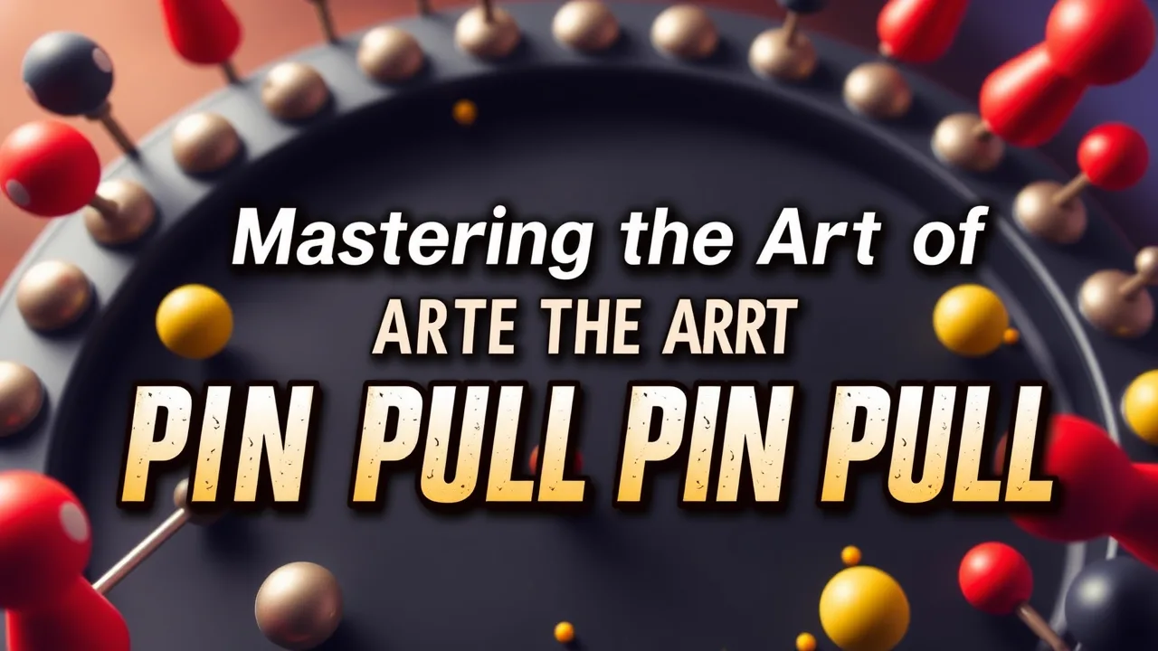 Mastering the Art of how to loot pin pull image