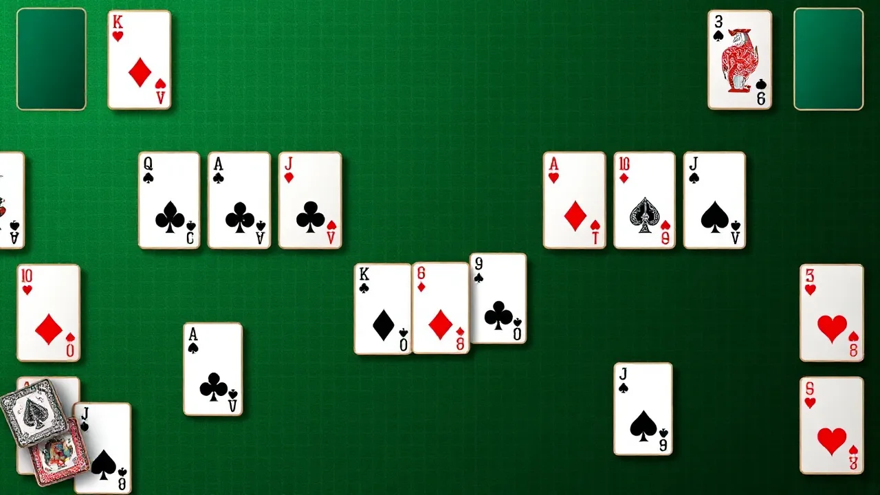 Winning at Klondike Solitaire 3 Turn Strategy image