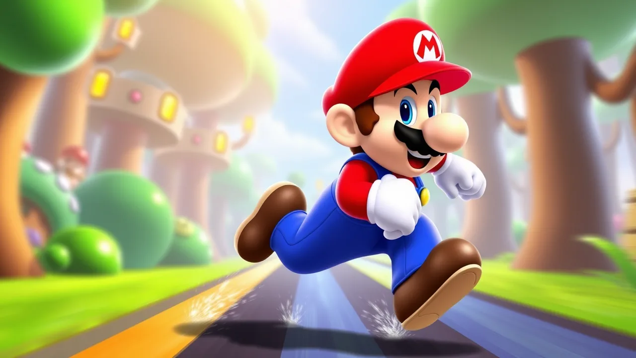 Super Mario Run: A Fast-Paced Racing Adventure image
