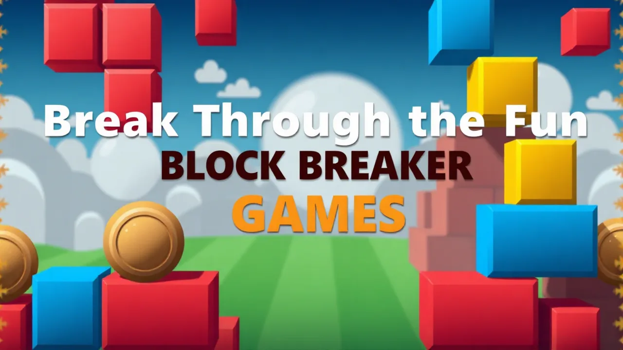 Break Through the Fun with Block Breaker Games Free image