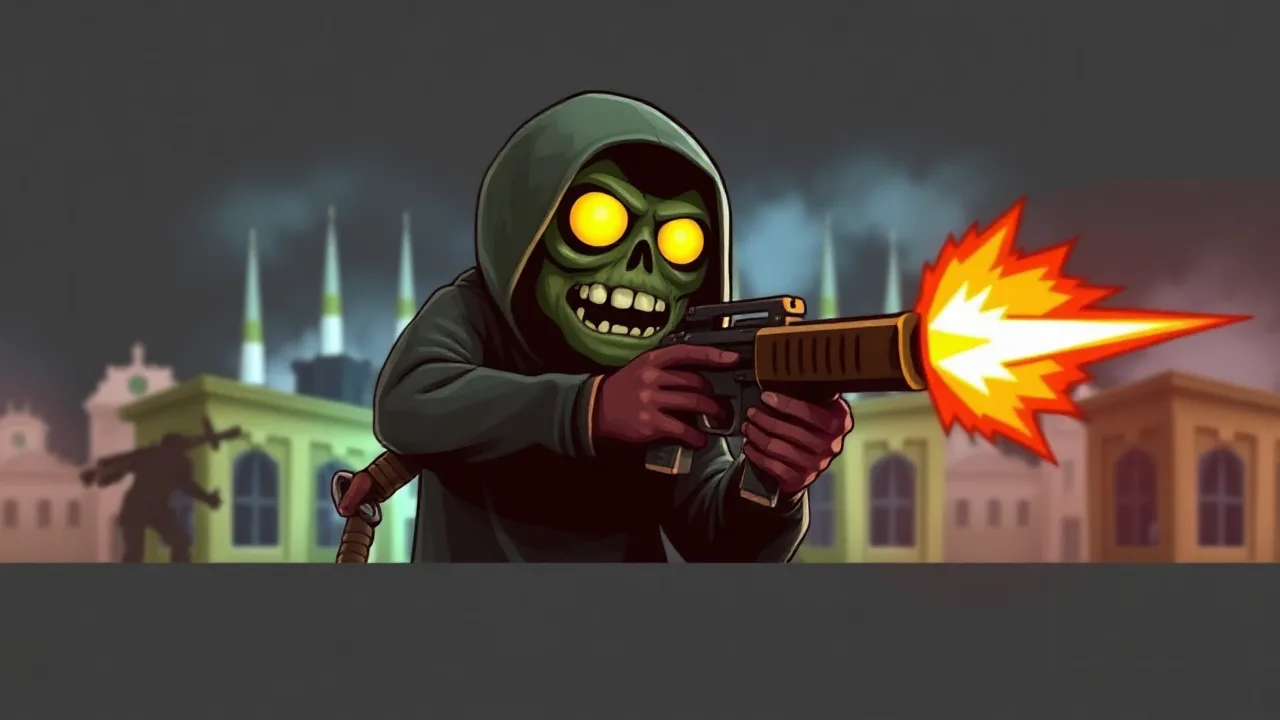 Surviving Zombie Apocalypse in 2D Zombie Age image