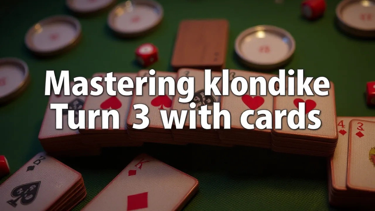 Mastering klondike turn 3 with cards Strategies image
