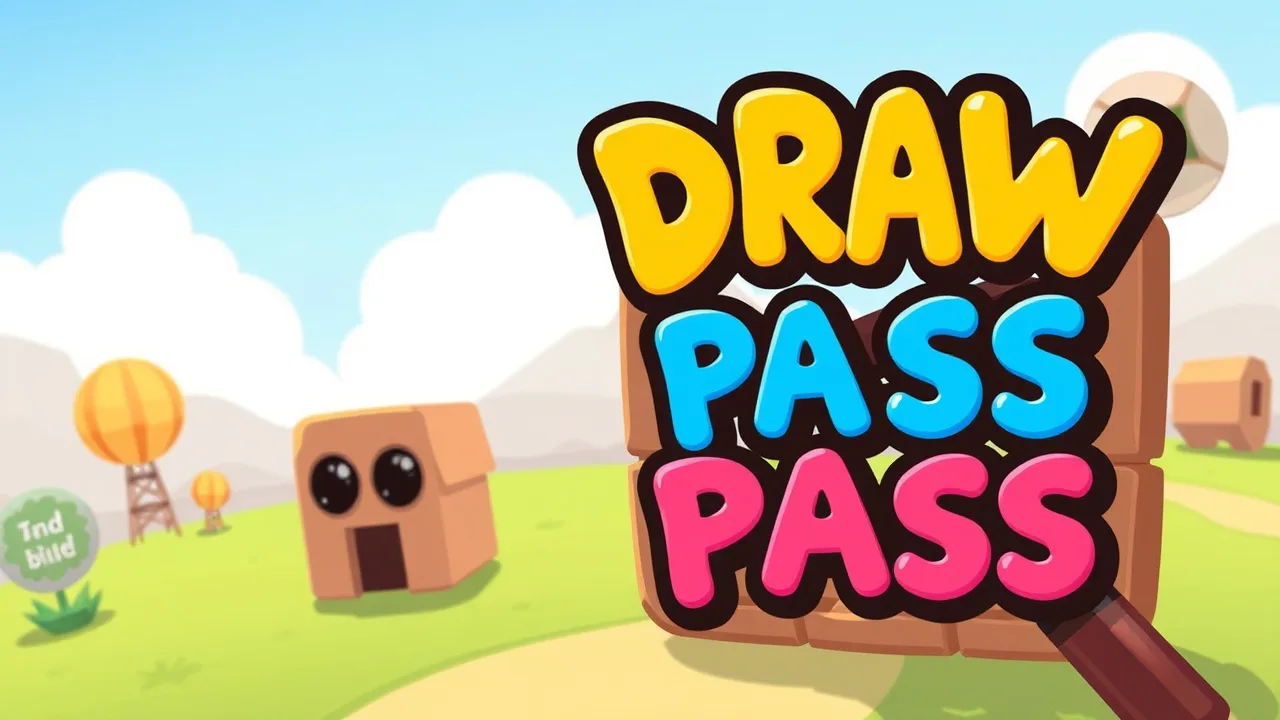Pass the Drawn Puzzle Challenge: Draw and Pass image