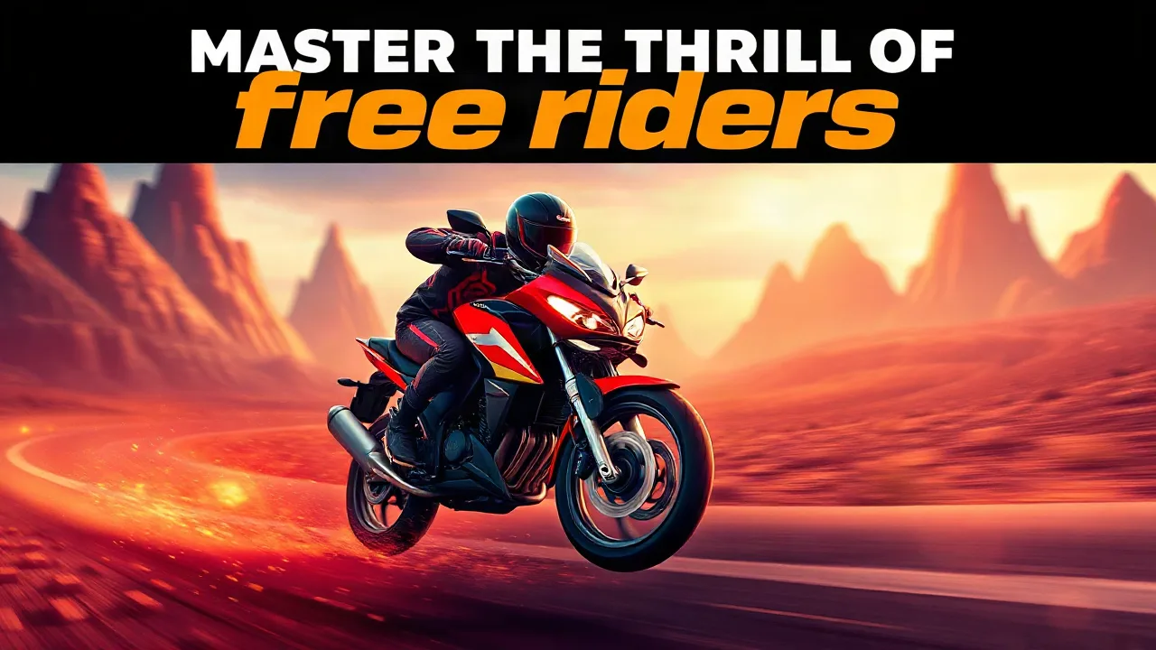 Master the Thrill of free riders game image