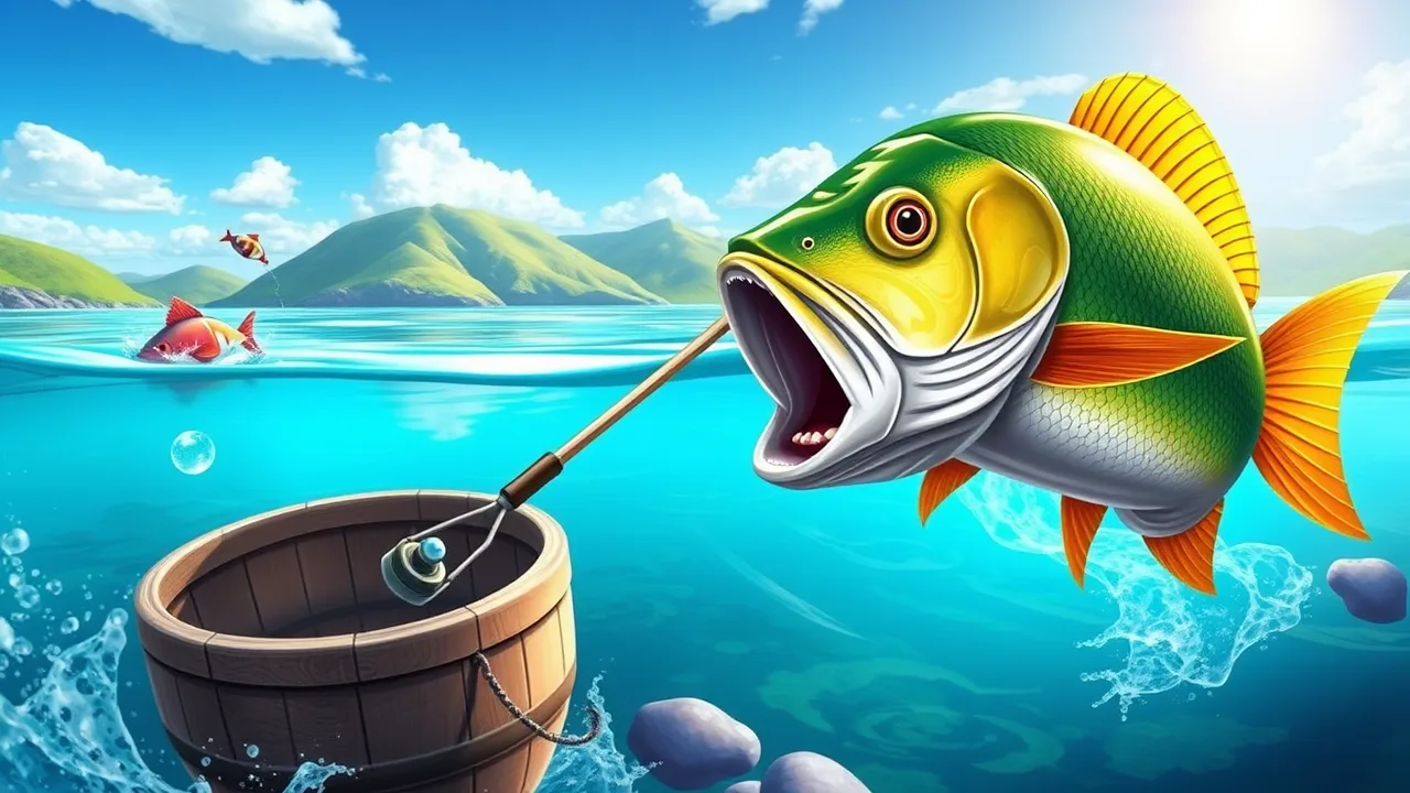 Big Catch Ahead for eat fish get big Players image