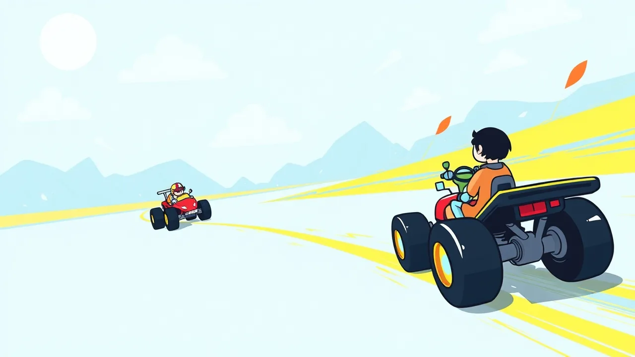 Speed Up Your Creativity with Doodle Racing Game image
