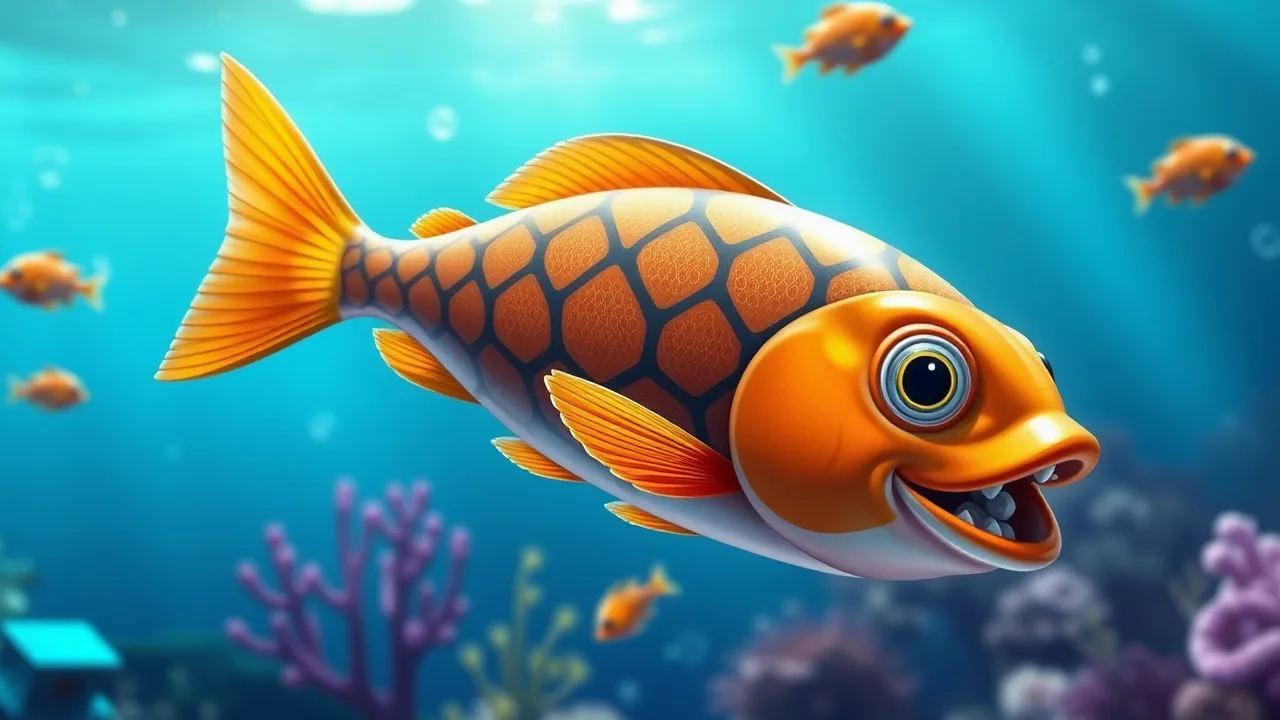 Unlocking Sizes in fish game eat to get bigger image