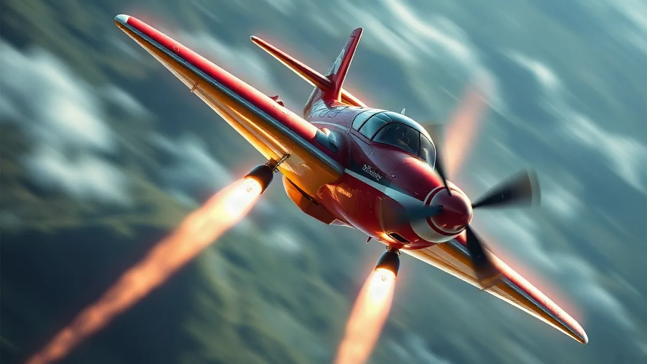 Airplane Racing Thrills with Amazing Airplane Racer image