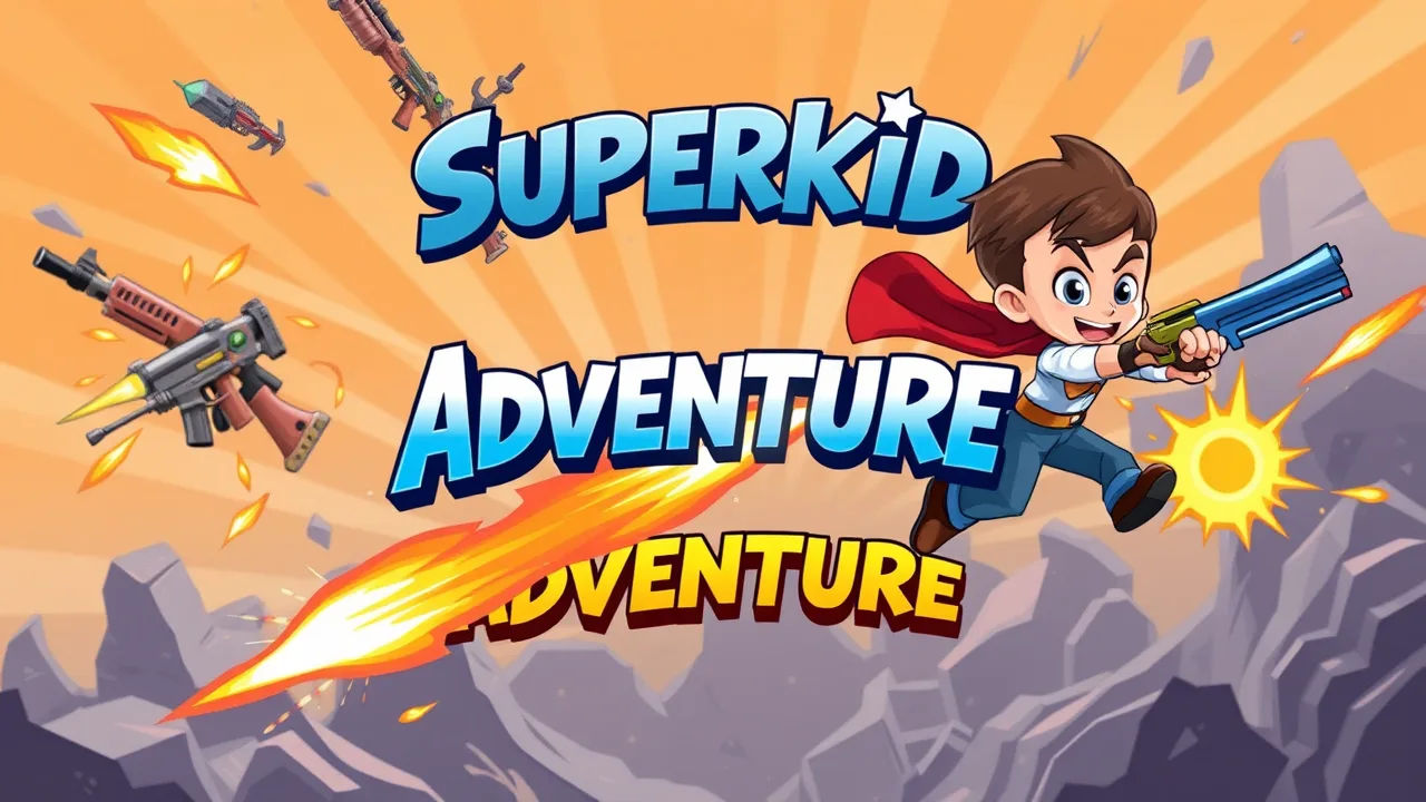 Superkid Adventure: Explosive Fun image