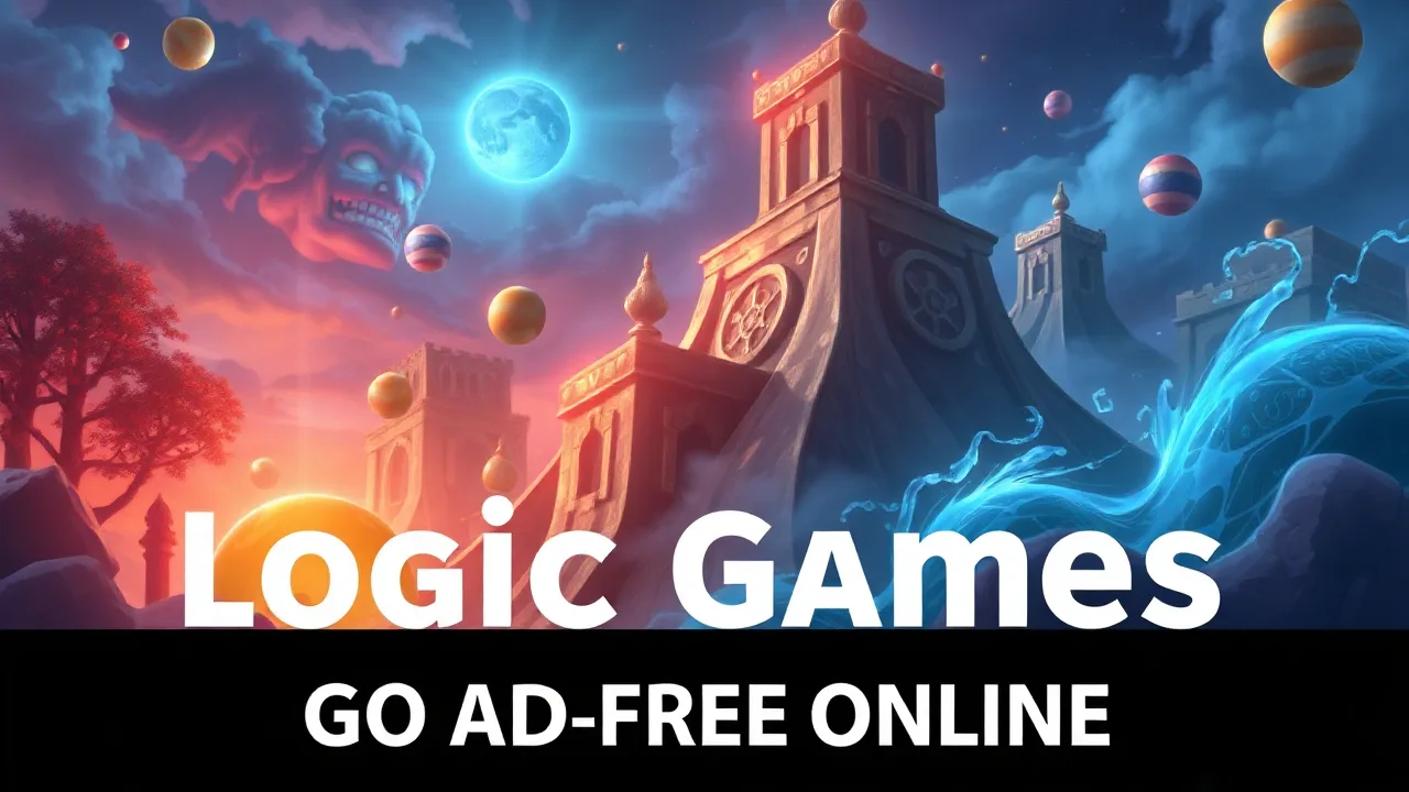 Logic Games Go Ad-Free Online image
