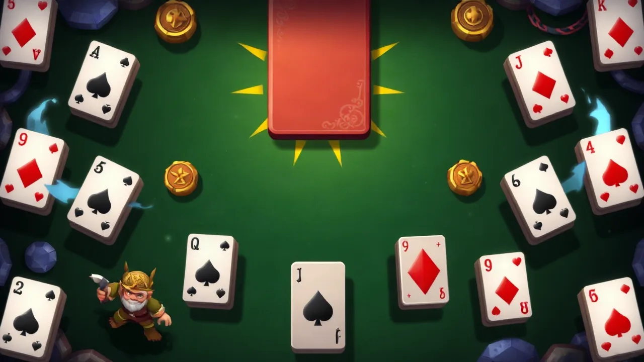 Mastering the Fury of klondike world of solitaire turn three image