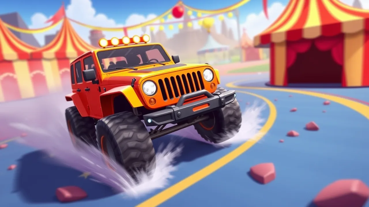 Experience the Thrill of Digital Circus Jeep Adventure image
