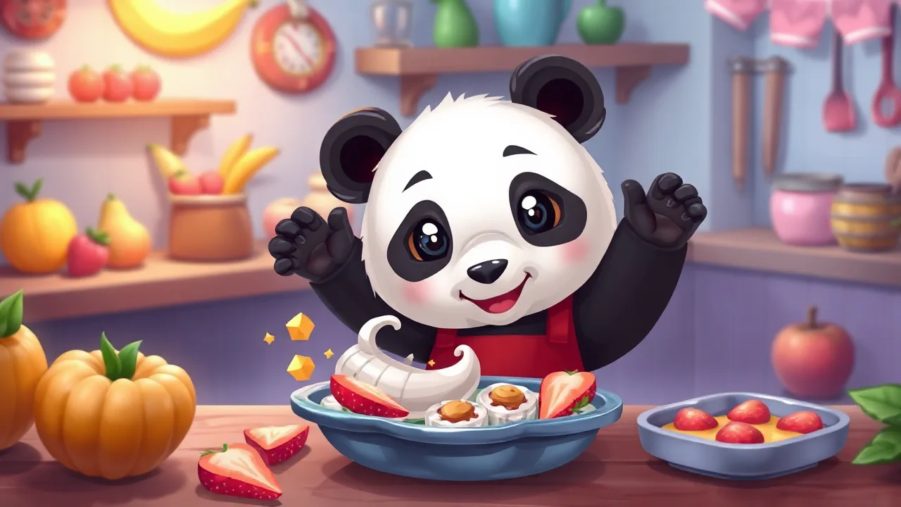 Baby Panda Magic Kitchen: Culinary Chaos image