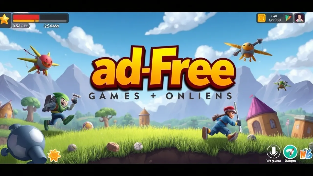 Play ad Free Games Online with Ease image