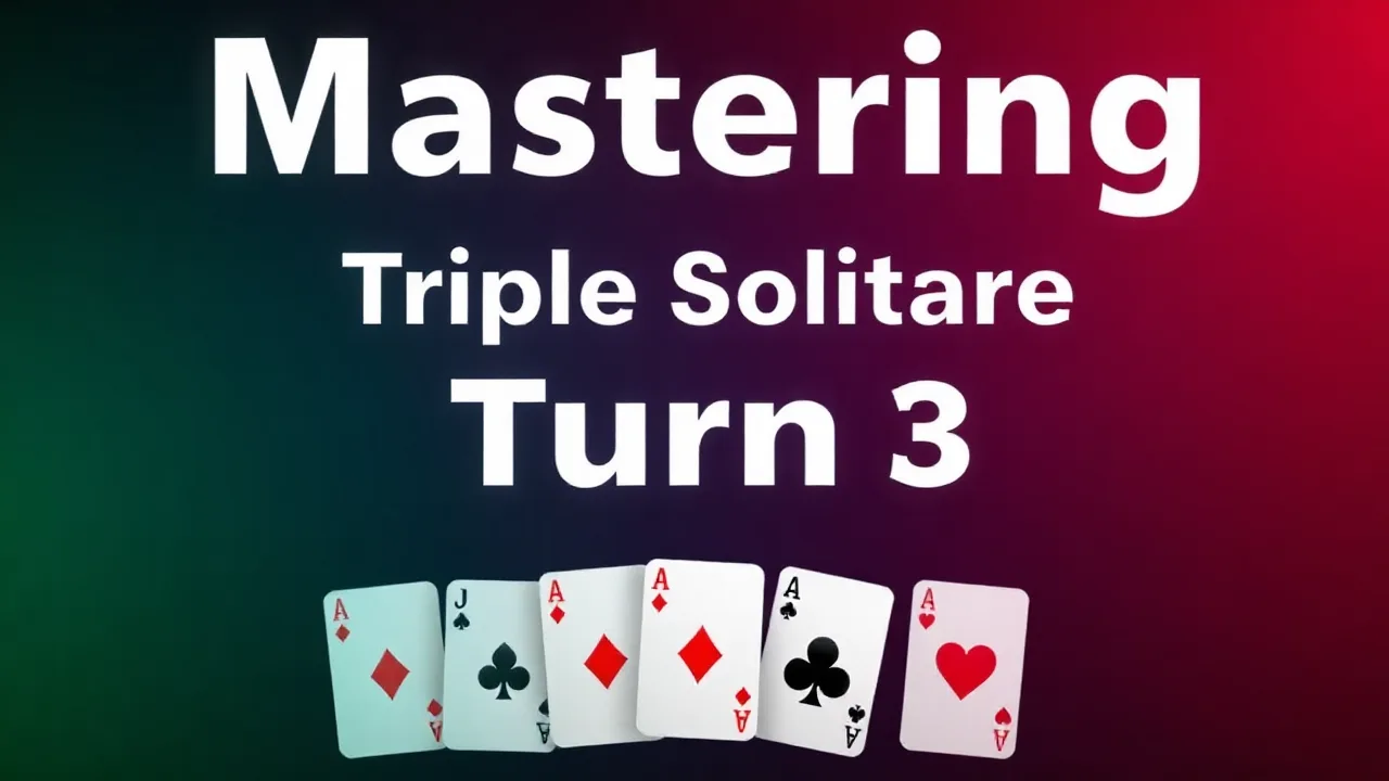 Mastering Triple Solitaire Turn 3 Strategies image
