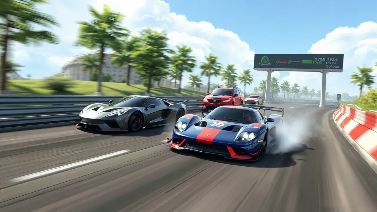 Racing Frenzy: Ad Free Gamesonline Experience image