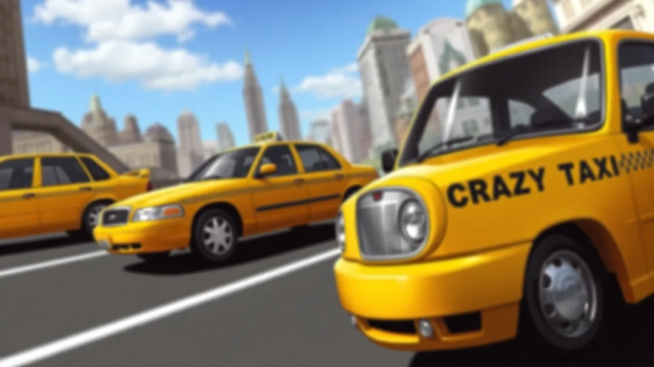 Play Crazy Taxi Game Online for Thrills image