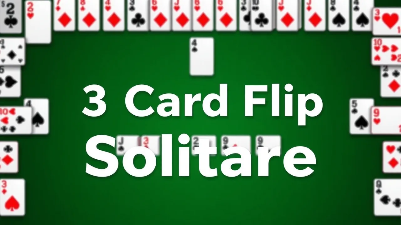 Mastering 3 Card Flip Solitaire image