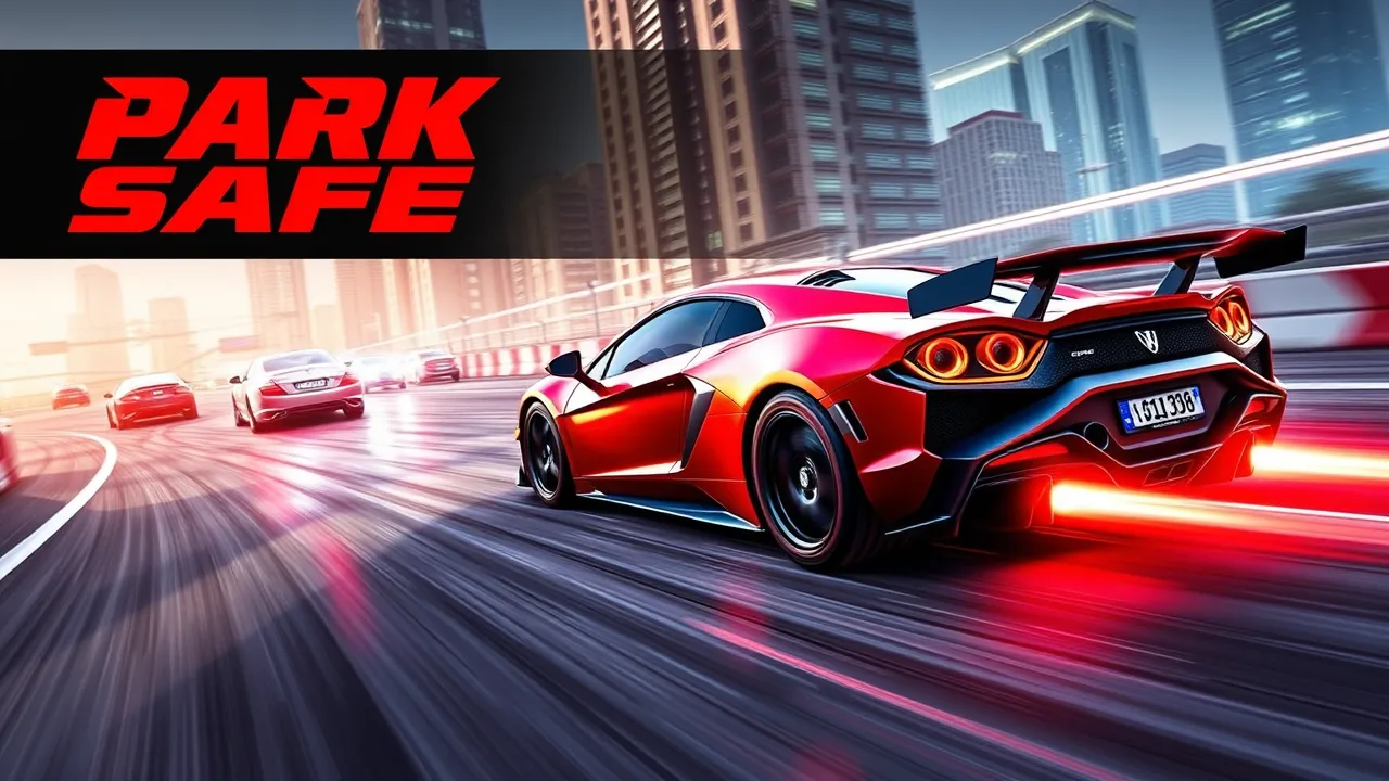 Mastering Speed in Park Safe: A Thrilling Supercar Racing Challenge image