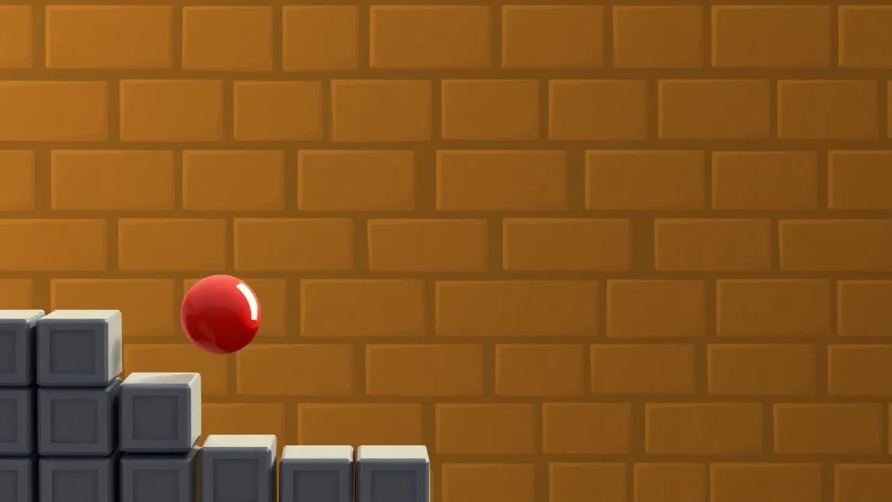 Crushing Bricks with Balls Bricks Crusher Skills image