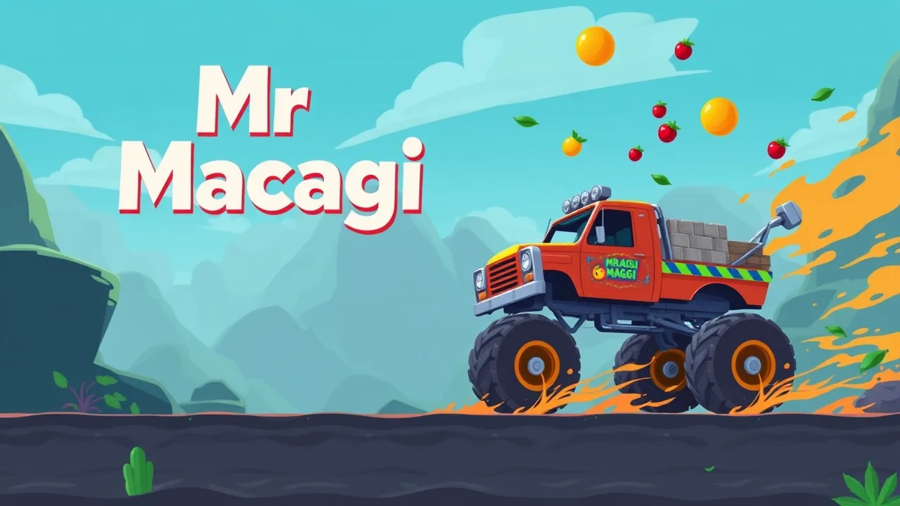 Mr Macagi's Fruit Frenzy in Monstertruck Mayhem image