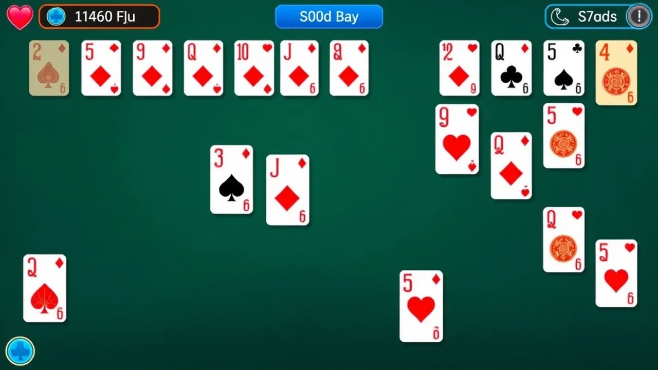 Play flip 3 klondike solitaire with Ease image