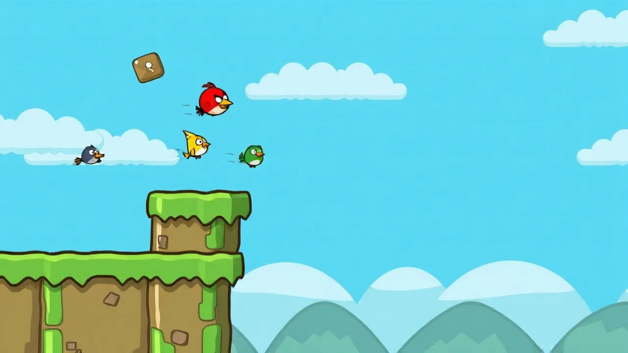 Here is a potential title: Unlocking New Heights in flappy bird image