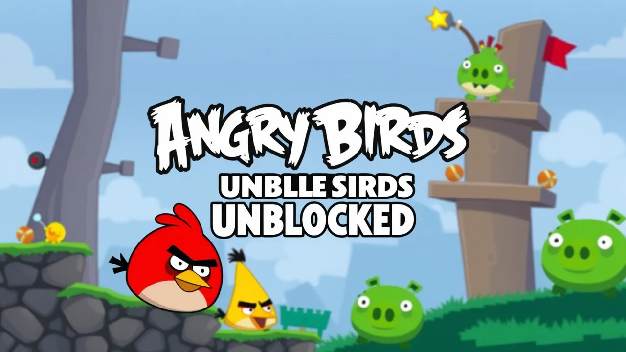 Unleash Fun with Angry Birds Unblocked Arcade Games image