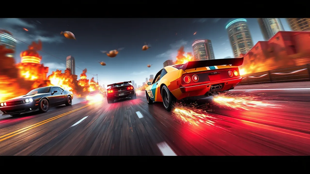 Online Crash Car Chaos: The Ultimate Racing Experience image