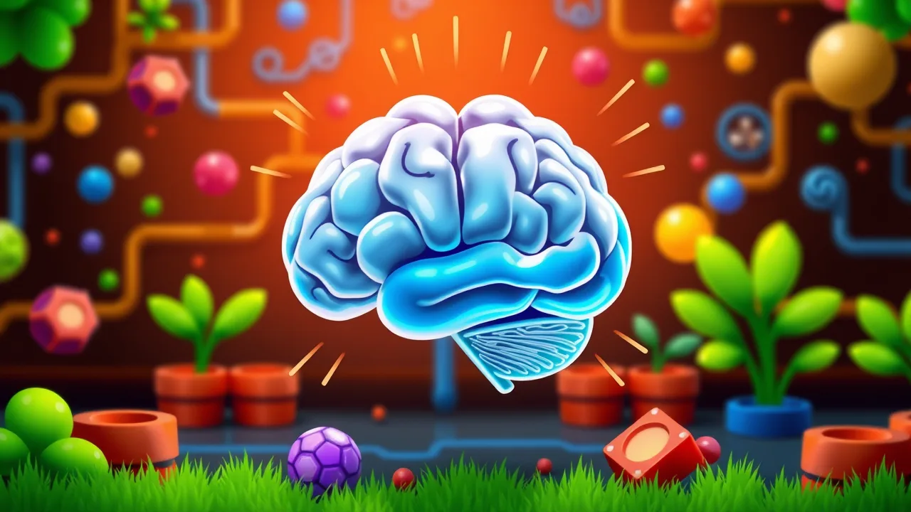 Boost Brainpower with full screen gamesonline mental exercise image