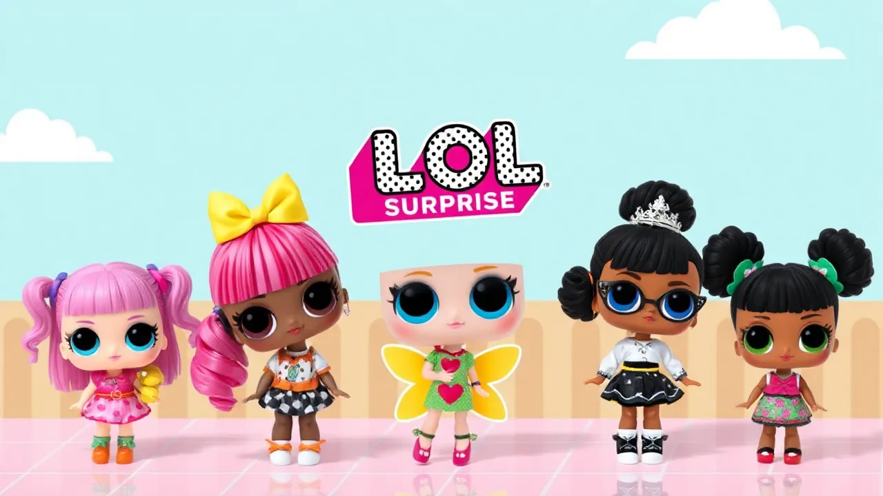 Unwrap the Surprise in LOL Surprise Fresh Spring Look Game image