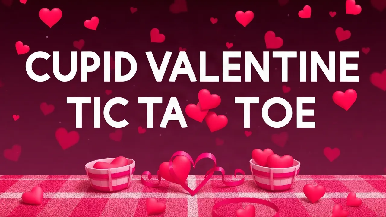 Cupid Valentine Tic Tac Toe: Love is a Puzzle image