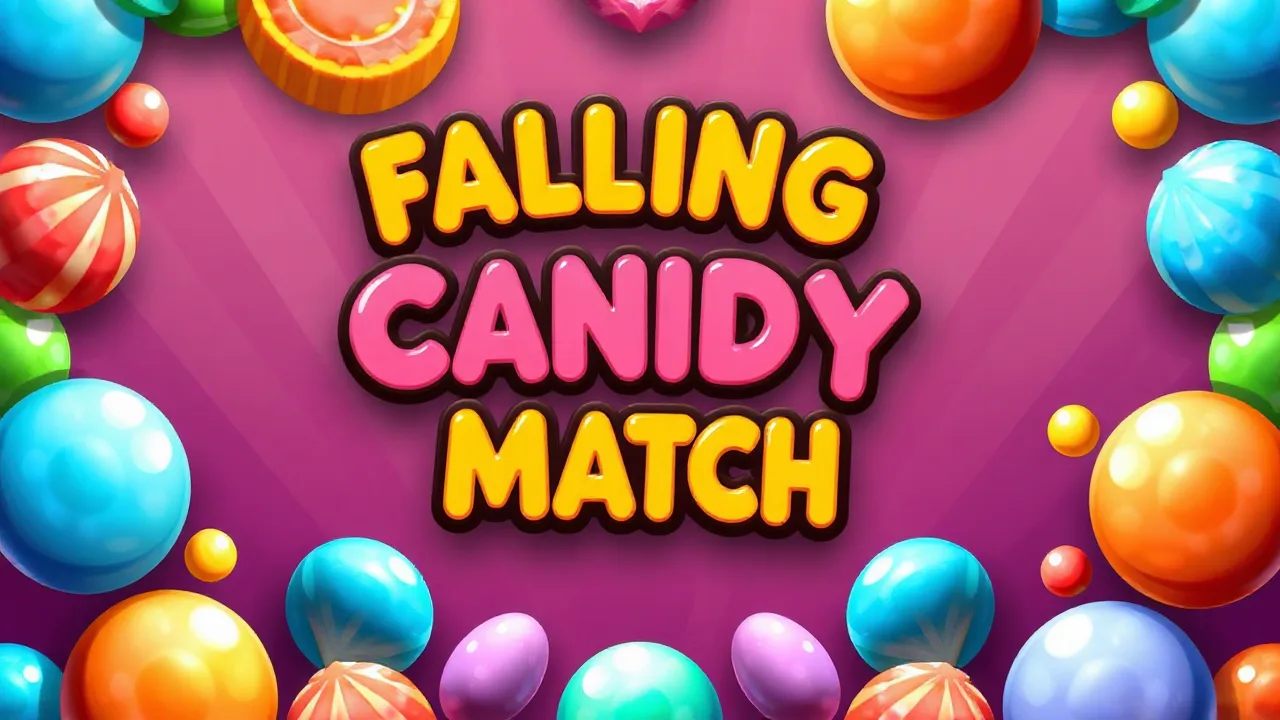 Falling Candy Match: Puzzle Game Frenzy image
