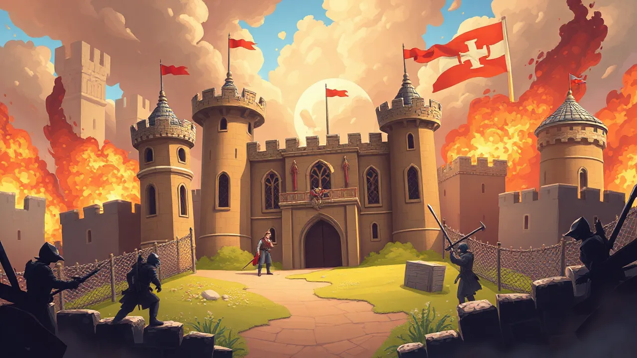 Castle Defense Online Games Tactics Unleashed image