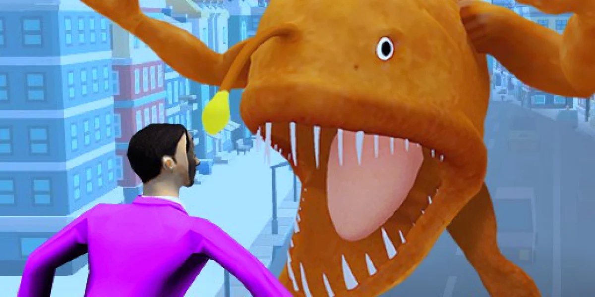 Unleash Your Artistic Fury in Draw to Fish Fight image