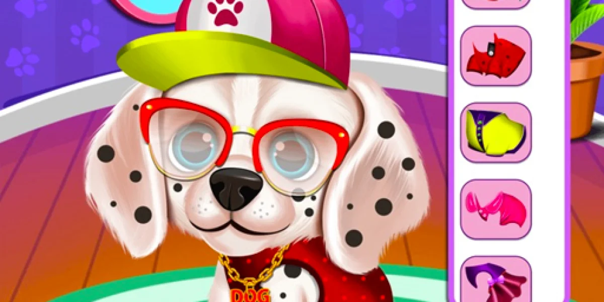 Playful Fashion Fun at My Puppy Daycare Salon image