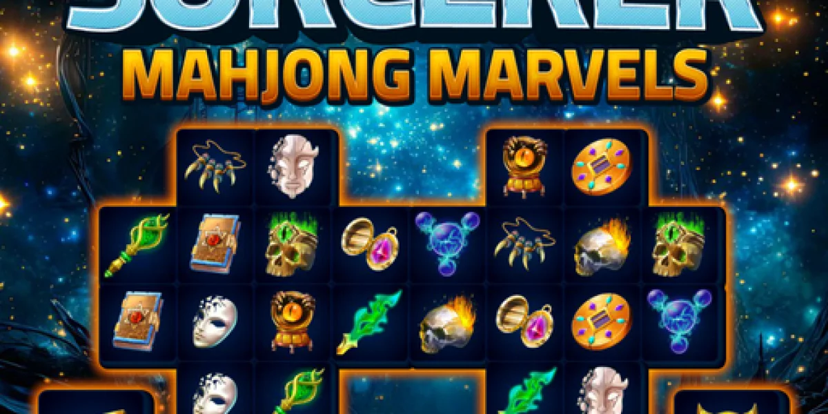 Mahjong Marvels: A Magical Puzzle Adventure with Sorcerer image