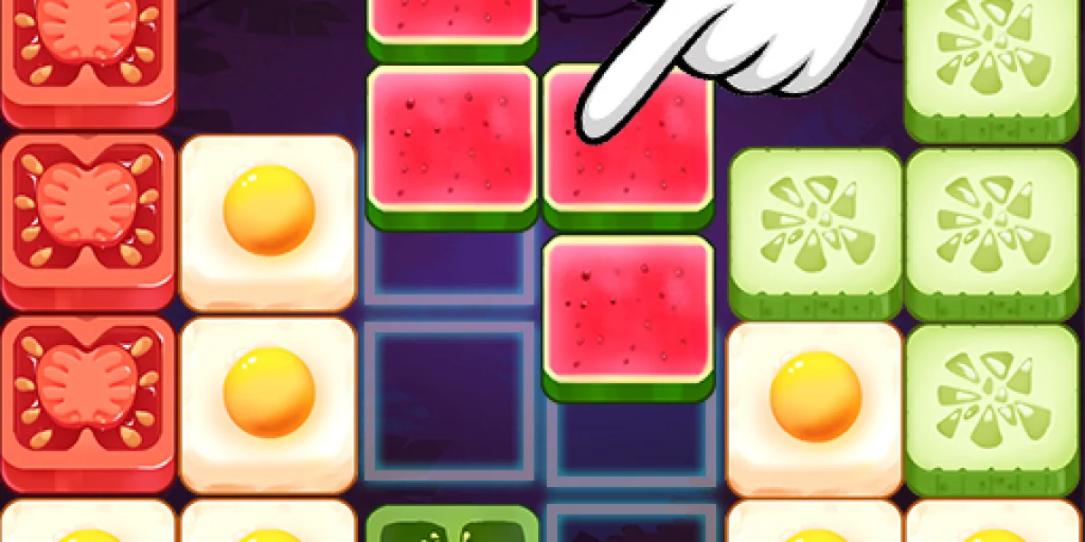 Fun Food Blocks Puzzle Game for Puzzle Lovers image