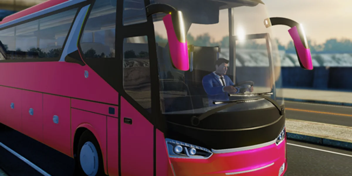 Master the Roads in Bus Driving Simulator 2024 image