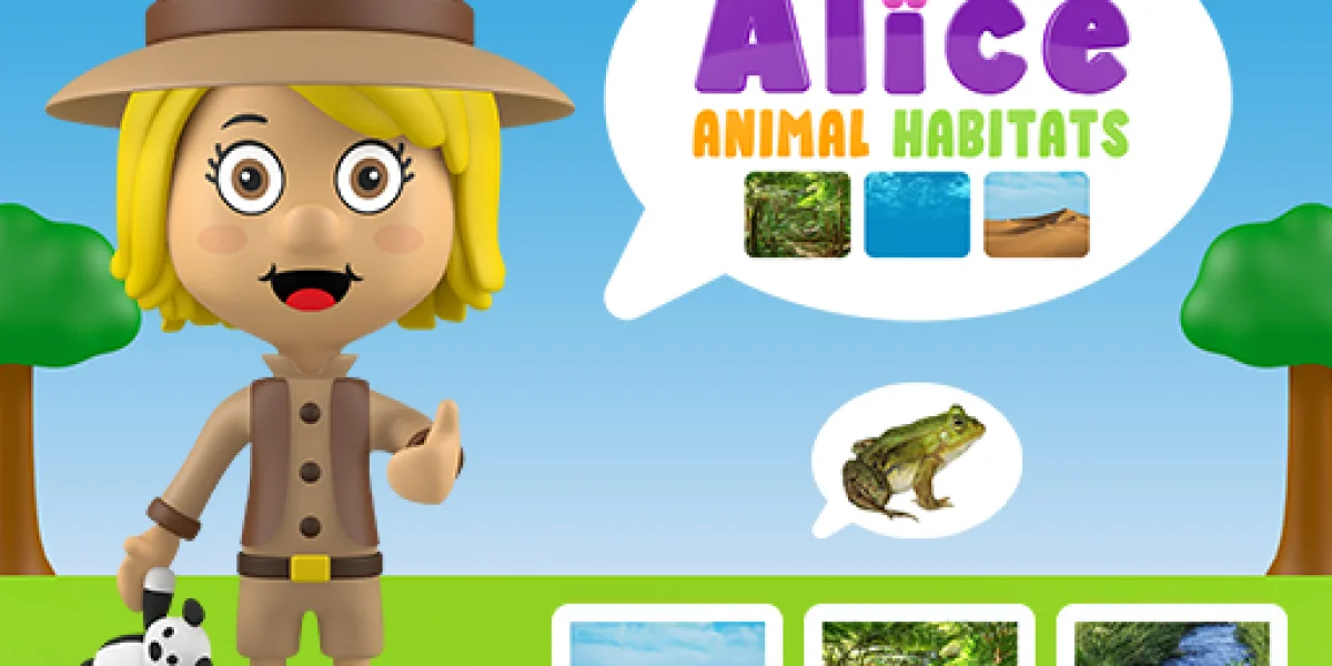 World of Alice Animal Habitat Puzzle Fun for Kids image