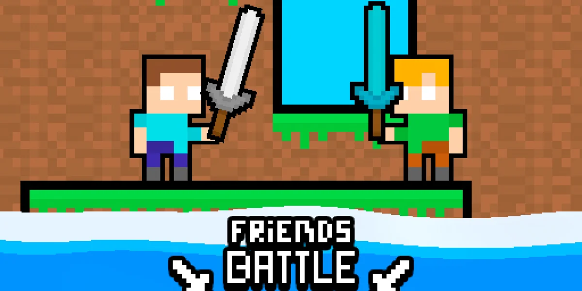 Battle Royale on Land and Water: Friends Battle Water Die image