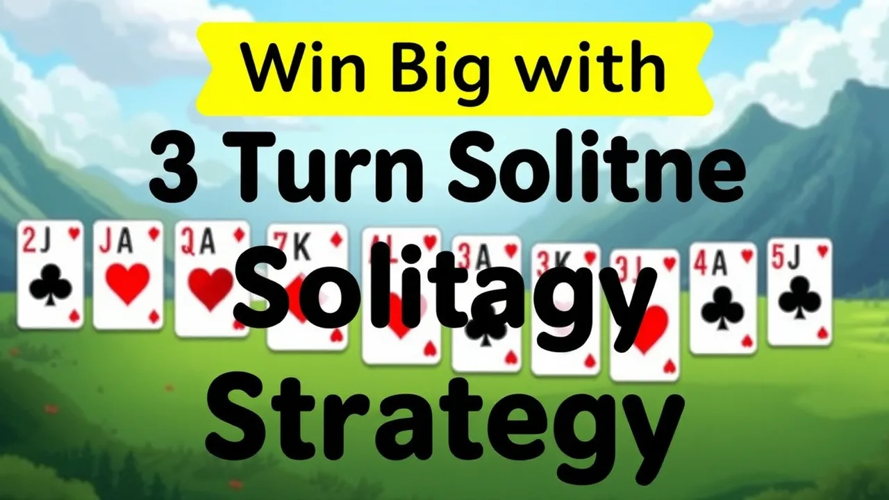 Win Big with 3 Turn Solitaire Strategy image