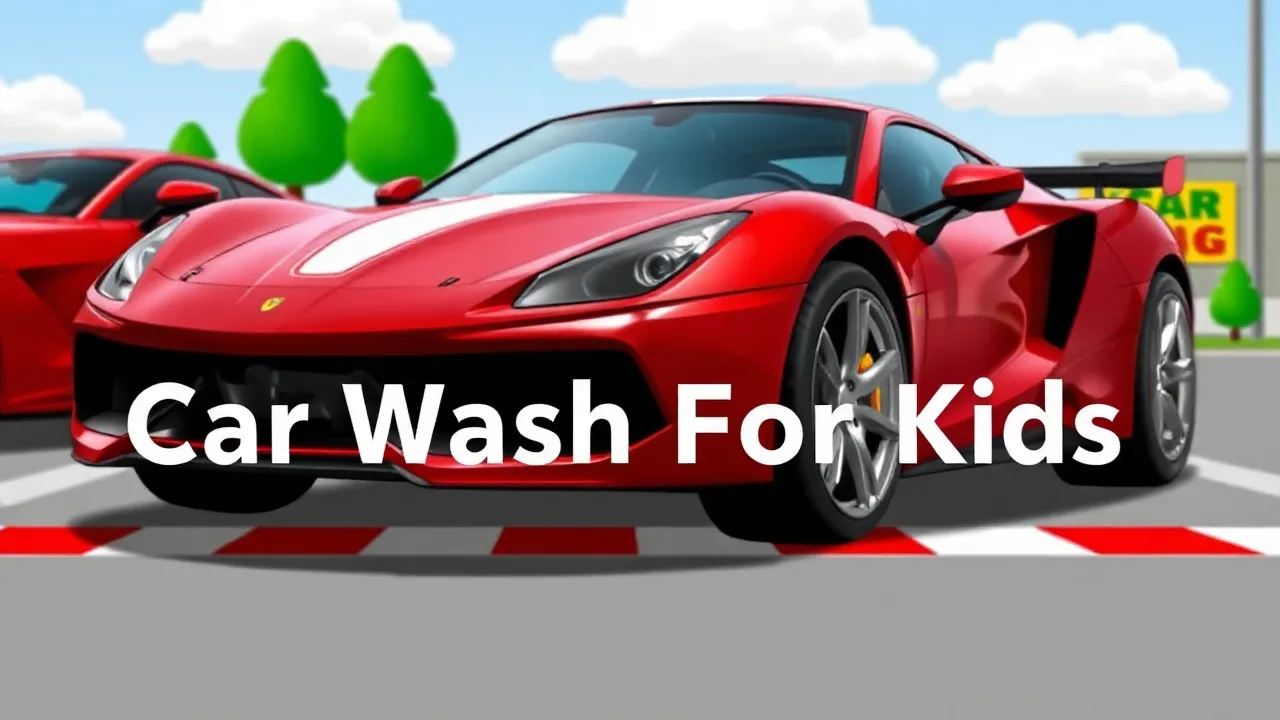 Fun for Kids: Car Wash For Kids image