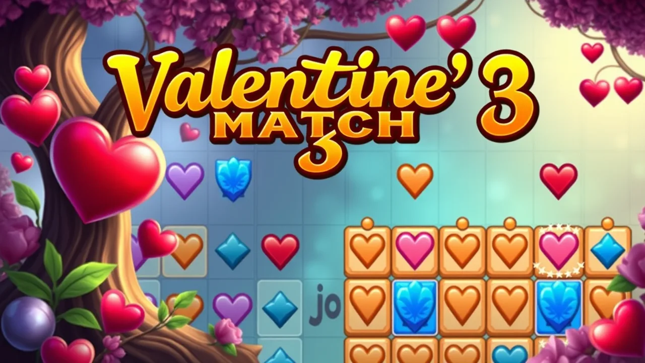 Uncover the Secrets of Valentins Match 3 image