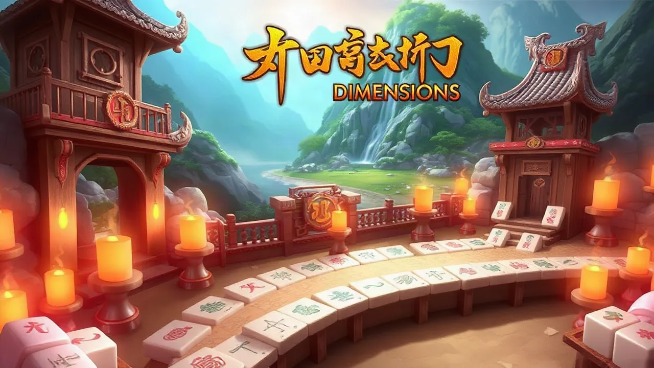 Discover the Dimensions in Mahjong Dimensions Online image