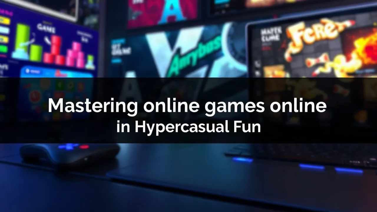 Mastering online games online in Hypercasual Fun image