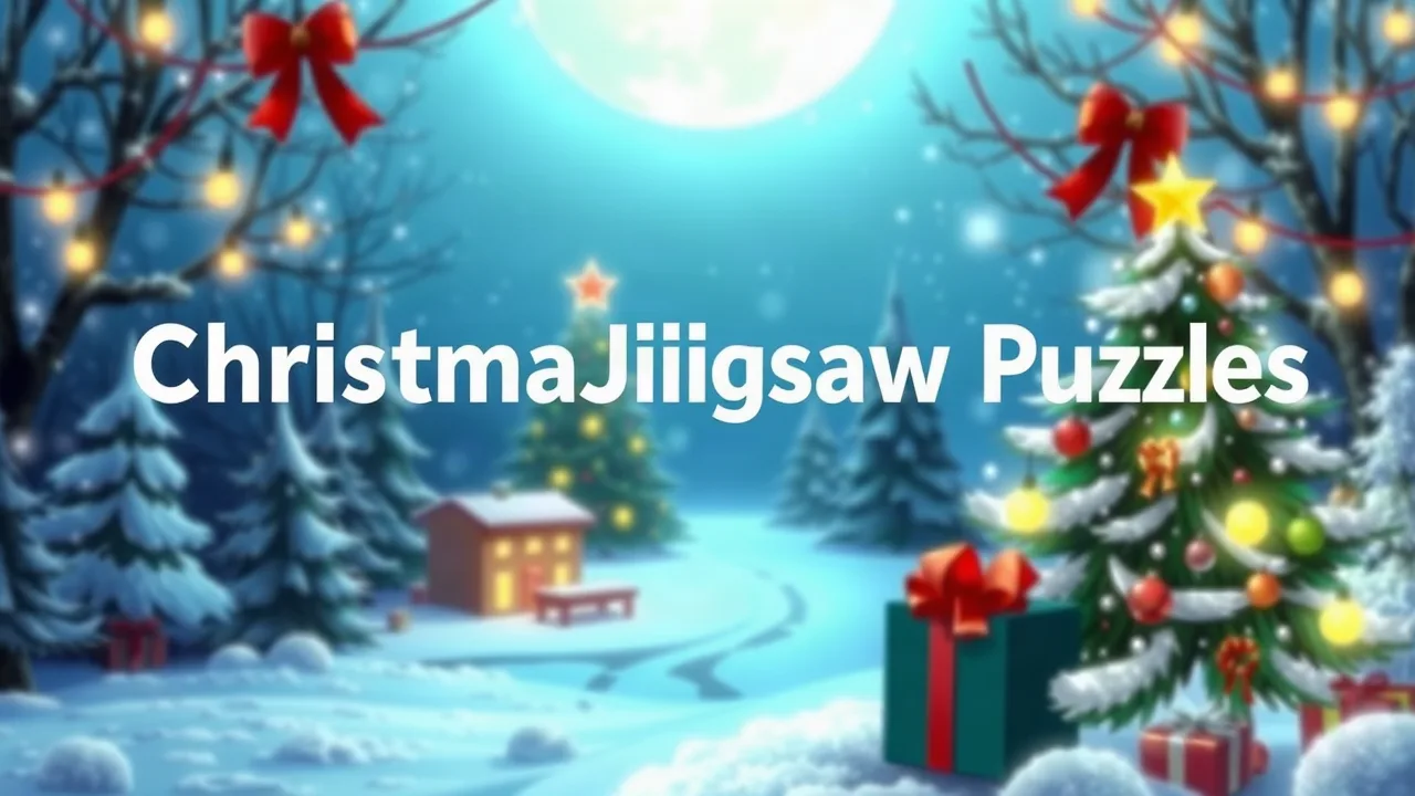 Unwrap the Magic of Christmas with Christmas Jigsaw Puzzles image