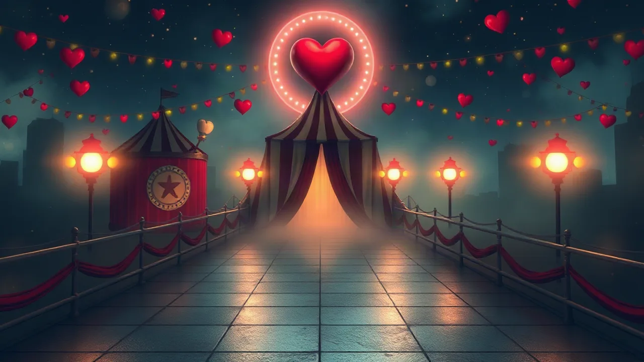 Love in the Digital Circus: Valentines Day image