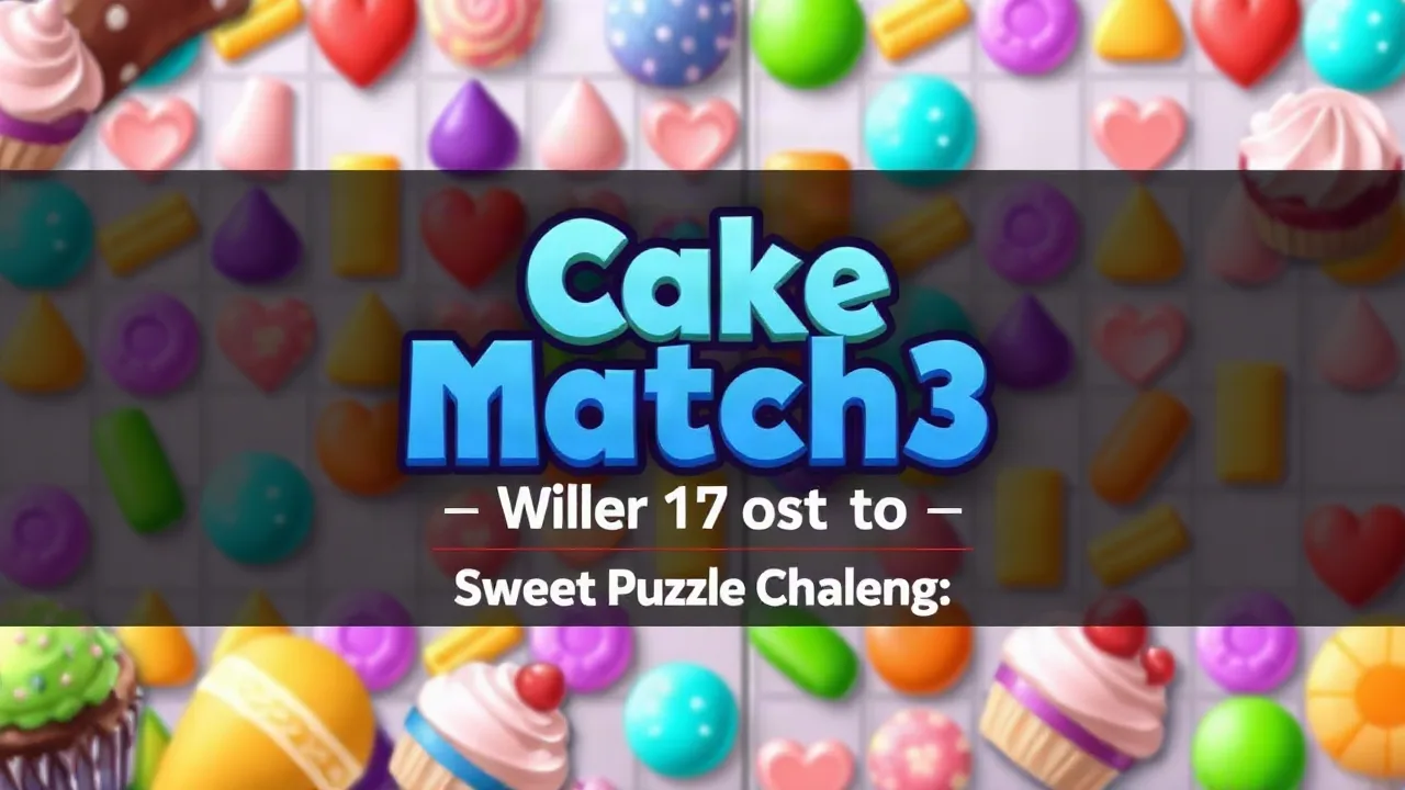Cake Match3: Sweet Puzzle Challenge image