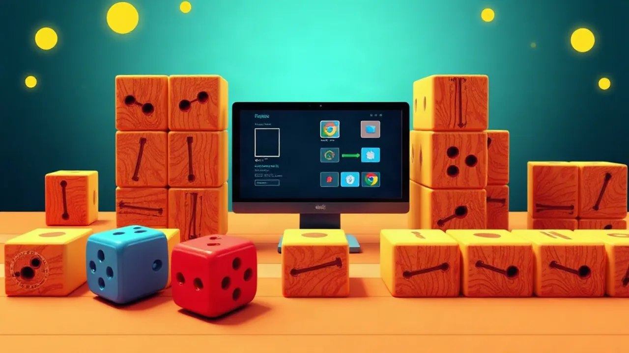 Puzzle Fun with on line games image